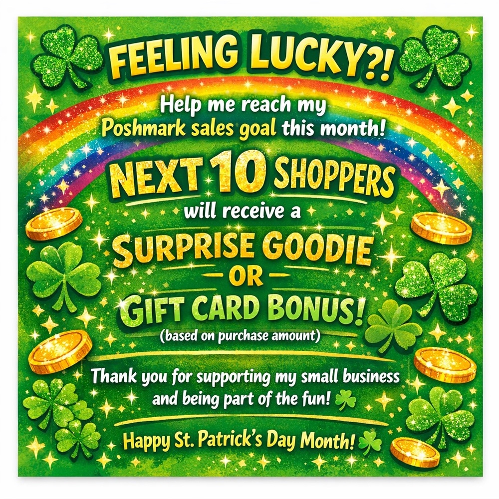 UPDATE GOAL HAS BEEN ACCOMPLISHED- FREE GIFT - 4 the Month of St. Patrick's Day